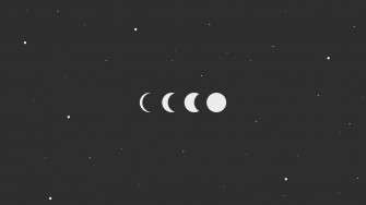 Moon Phases Wallpaper