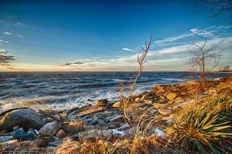 Wallpaper Long Island New York Sunset Sea Desktop