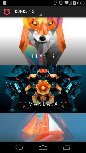 Facets With Muzei Android Apps On Google Play