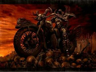 Ride To Hell Wallpaper Art
