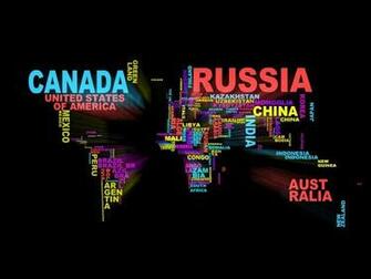 Wallpaper Text World Map Photos And Walls