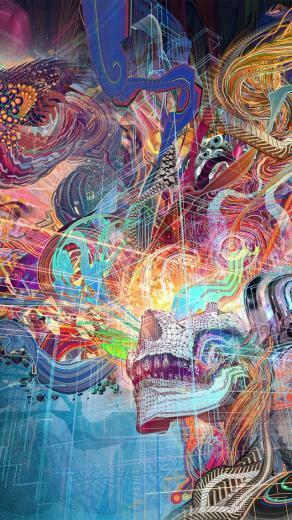 Im Trippy Background Image Picserio