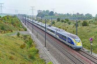 HD Wallpaper Train In Road Eurostar England France London