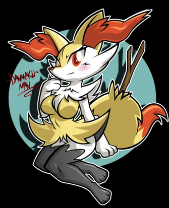 Braixen By Danmakuman
