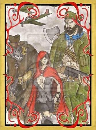 Grimm Fairy Tales Red Riding Hood