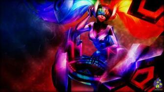 Wallpaper Dj Sona Red By Chrisedua Customization Fantasy