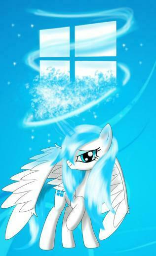 Mlp Windows Pony Phone Wallpaper By Damagek