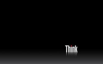 Think Black Desktop Pc And Mac Wallpaper