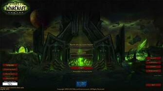 Wow Legion Login Screen