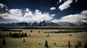 Mountain Scene Wallpaper