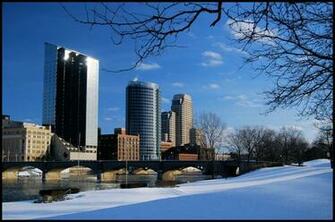 Grand Rapids Winter By Gaelic