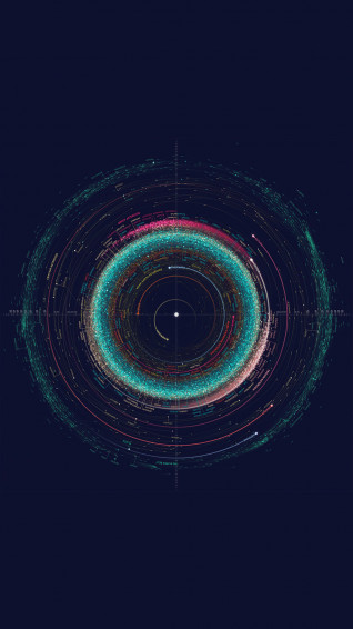 Solar System Map Digital Art HD 4k Wallpaper