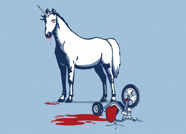 Funny Unicorn Wallpaper
