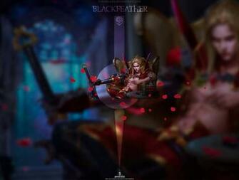 Wallpaper Blackfeather Love Bites Vg iPad By Ramkaos
