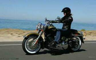 Wallpaper Harley Davidson Softail Flstn Deluxe