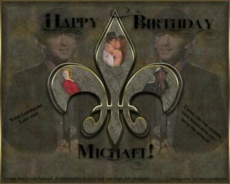 Happy BirtHDay Michael Grimm By Celticpath