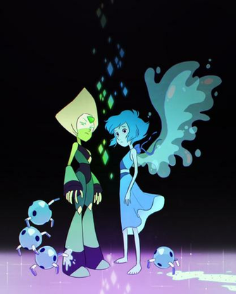 Peridot And Lapis Lazuli By Sparrowbirdd