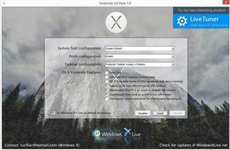Os Criadores Do Yosemite Transformation Ux Pack Tiveram O Cuidado De