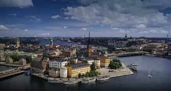 Stockholm Riddarholmen Islet In Sweden