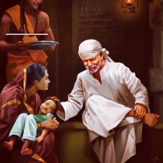 Sai Baba HD Image Wallpaper
