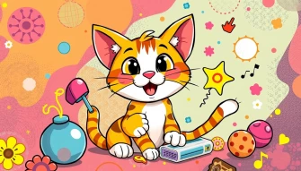 Cartoon Cat Wallpaper