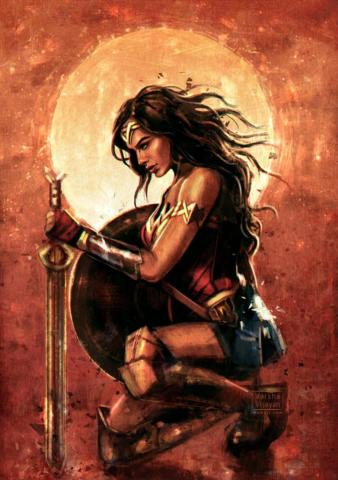 Wonder Woman By Varshavijayan Art