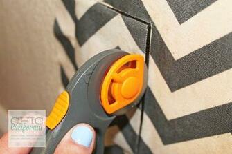 Diy Faux Wallpaper Using Starch And Fabric