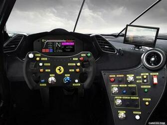 Ferrari Challenge Evo Interior HD Wallpaper