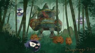 Happy Halloween Golurk Painting From My Self Pokemon