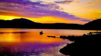 Beautiful Sunset Landscape Wallpaper Desktop HD