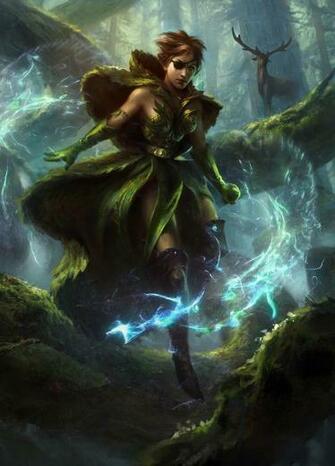 Freyalise Llanowar S Fury By Adampaquette