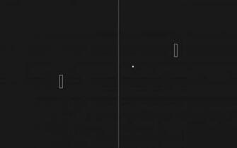 Minimalistic Ping Pong Simple Games Wallpaper