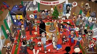The Big Pop Culture Party Wallpaper