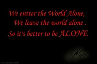 Leave Me Alone Quotes About HD Wallpaper