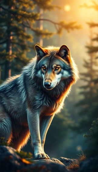 Wolf Phone Wallpaper