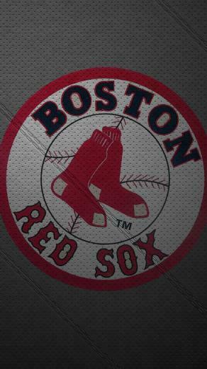 Boston Red Sox iPhone Wallpaper Leather