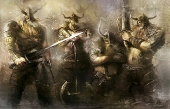 Warriors Of Viking By Ya Yun
