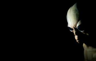 Wallpaper Background Black Alien Humanoid Image For Desktop