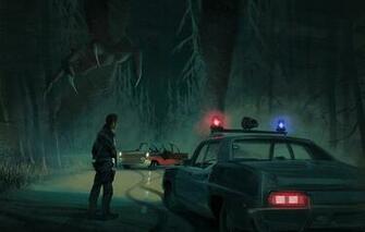 Wallpaper Art Police Forest Image For Desktop Section
