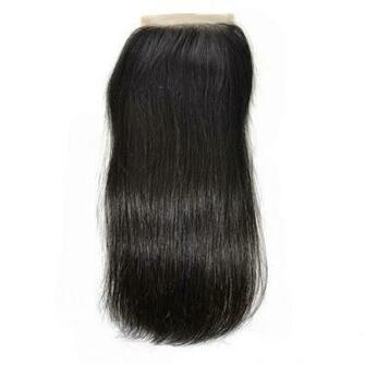 Peruvian Prissy Straight Lace Closure Daretohavehair Inc