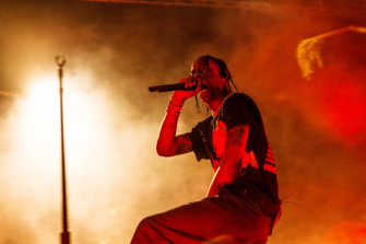 Travis Scott Concert Wallpaper