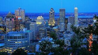Montreal Quebec Canada Building Wallpaper