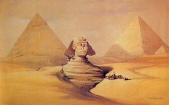 David Roberts Paintings Of The Ancient Egyptian Civilization And