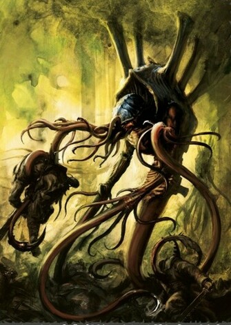 Tyranid Venomthrope Artwork By Zergwing