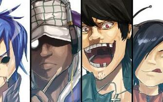 Pin 2d Gorillaz Wallpaper