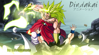 Broly Ss3 Vs Goku By Dindakai