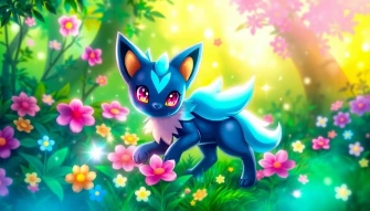 Shiny Zorua Wallpaper