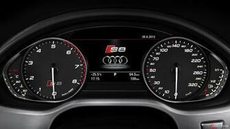 Audi S8 Instrument Cluster HD Wallpaper