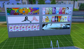 My Sims Adventure Time Paintings Wallpaper By Winglysimmer