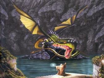 Captive Dragon Wallpaper